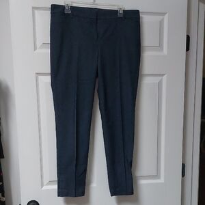 Van Heusen Blue Ankle Cropped Pants